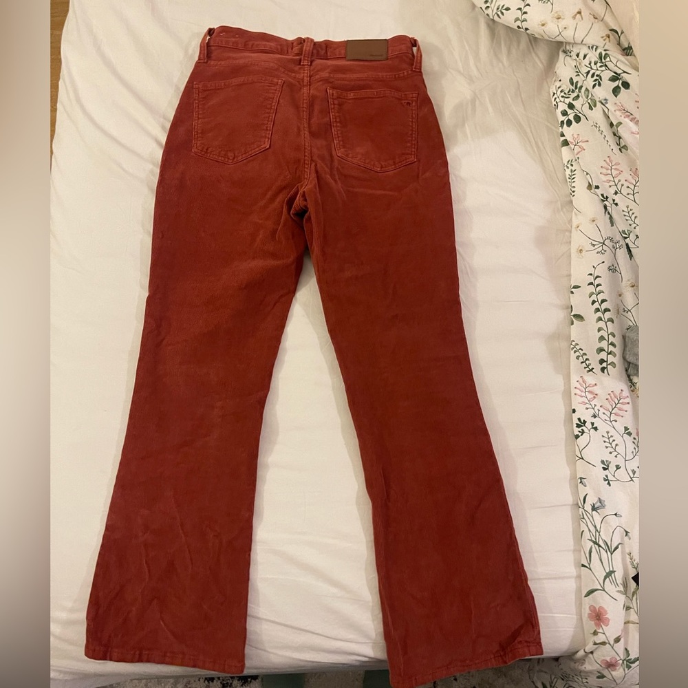 Suede jeans